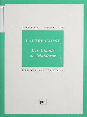 cover image of Lautréamont